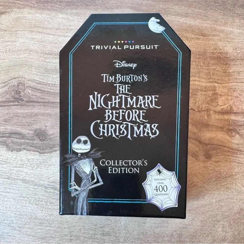 Nightmare Before Christmas Trivial Pursuit Collectors Edition Games Game Night